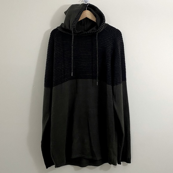 Men’s 3XL Shawl Neck Hooded Sweater by XRAY Jeans - Picture 2 of 6